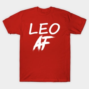 LEO AF WHITE T-Shirt